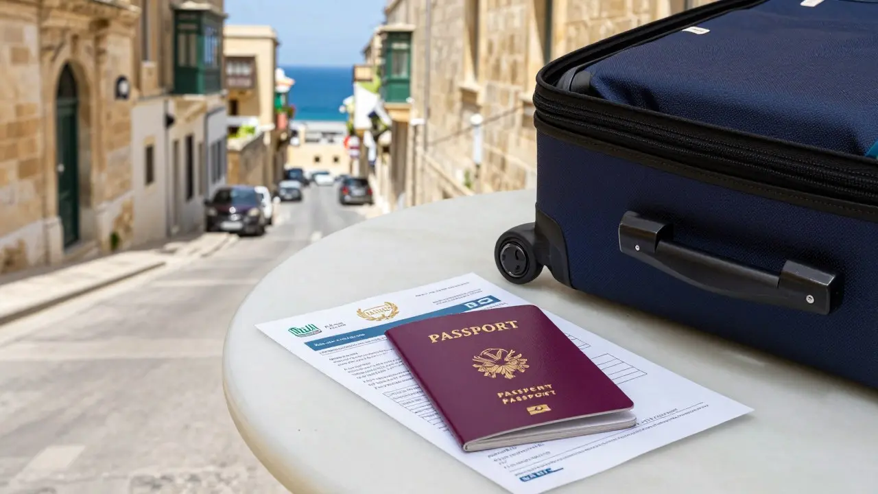 Sinh viên kế toán xem báo cáo tài chính và bảng tính trong lớp học tại một trường ở Malta